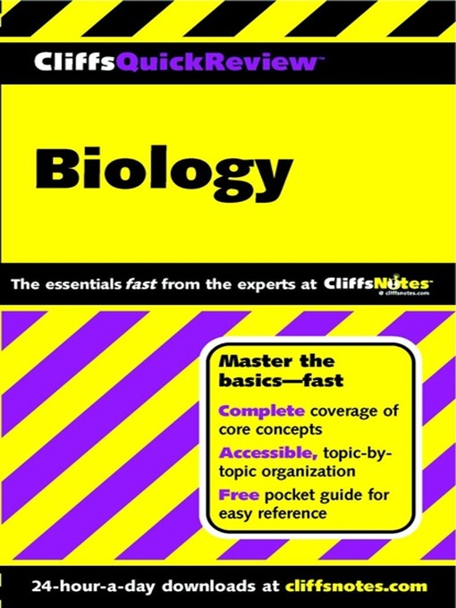 Title details for CliffsQuickReview Biology by Kelly Schweitzer - Available